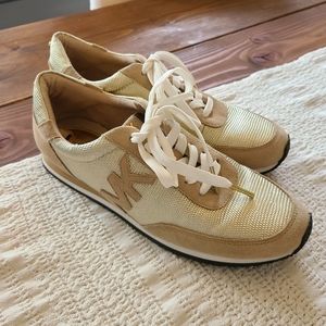 Michael Kors Women's 7 Gold Sneakers 👟